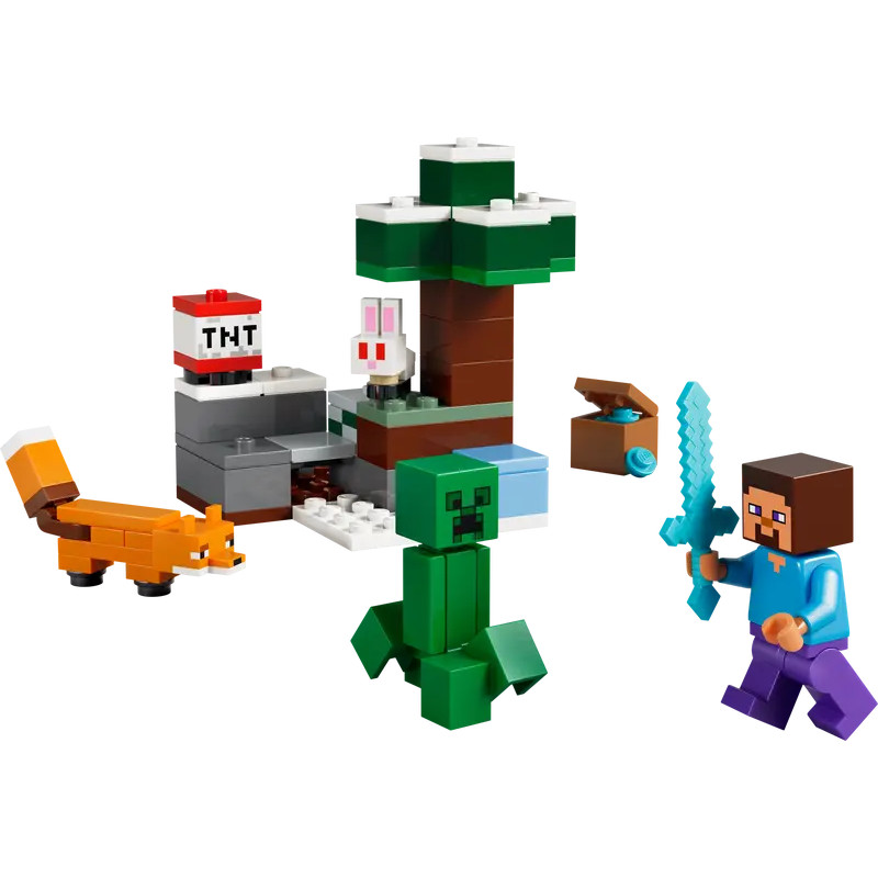 Lego 21583 Steves Abenteuer in der Taiga