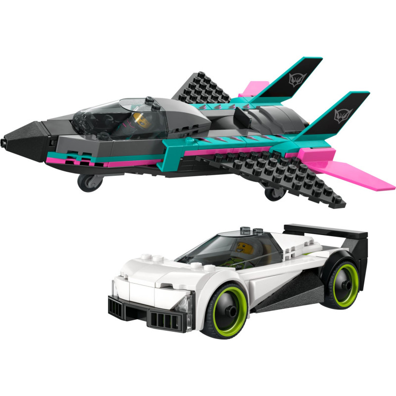 Lego 60489 Düsenflieger vs. Rennauto