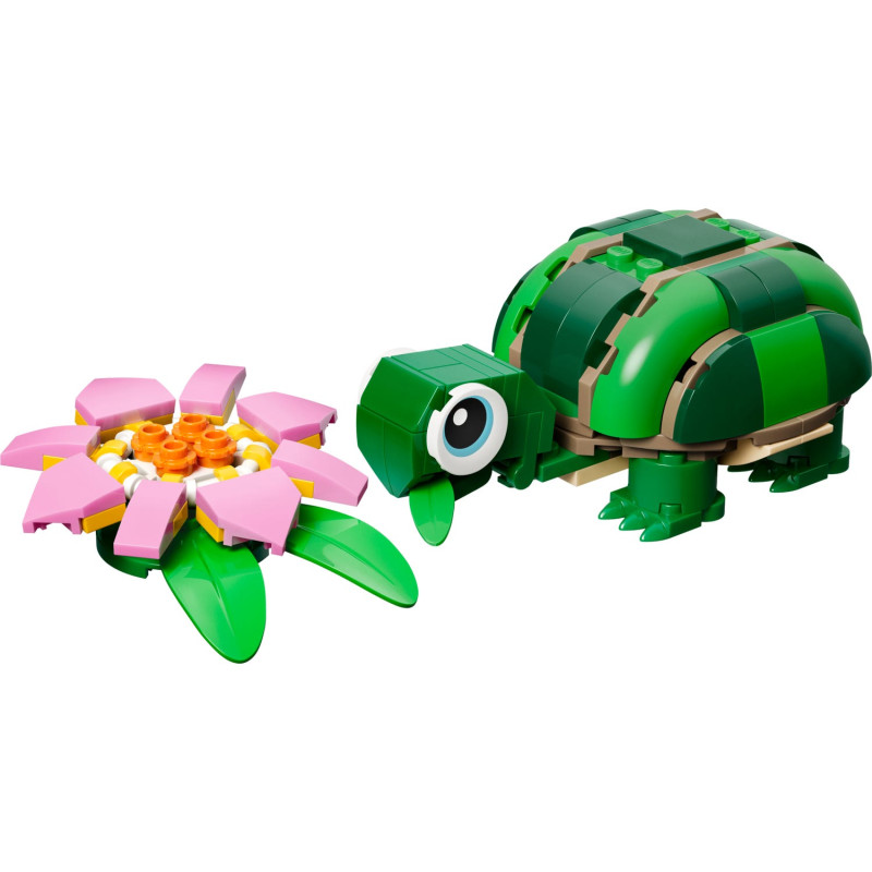 Lego 31377 Schildkröte mit Seerose