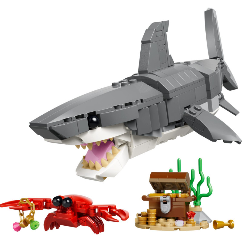 Lego 31381 Wilder Hai mit Schatztruhe