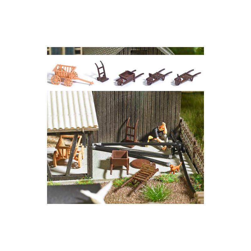 Busch 1630 Karren-Set