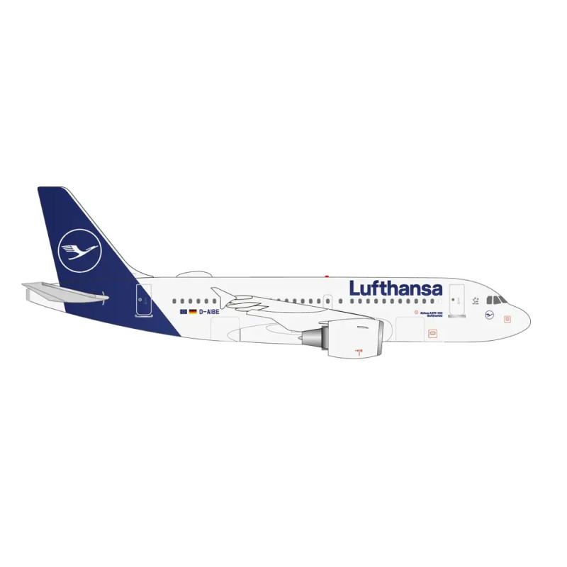 Herpa 538749 Lufthansa Airbus A319