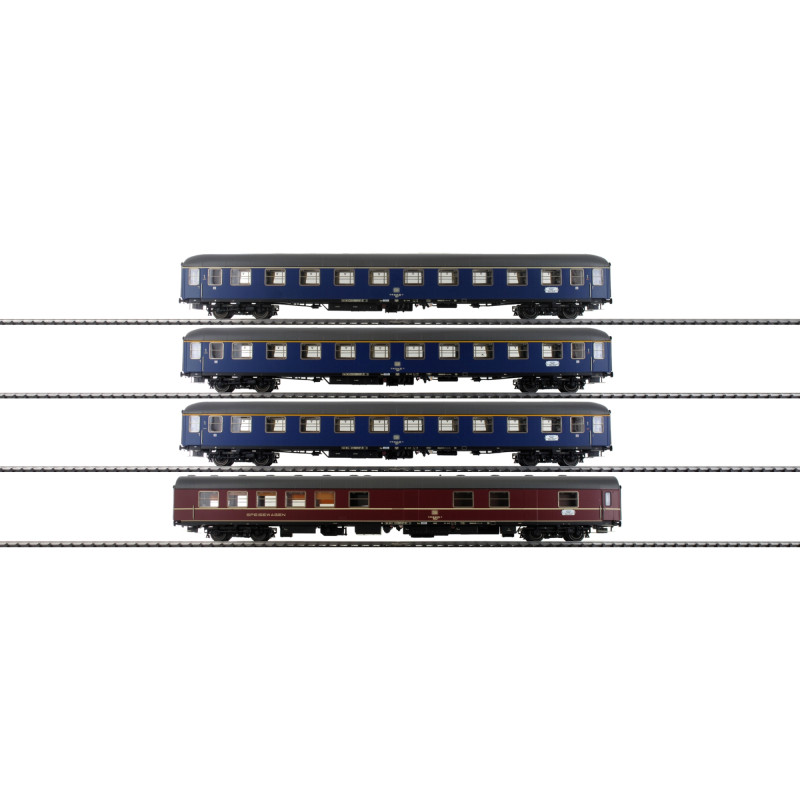 Hobbytrain H43021 Set 1 Messezug Hannover DB, 4tlg.