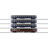 Hobbytrain H43021 Set 1 Messezug Hannover DB, 4tlg.
