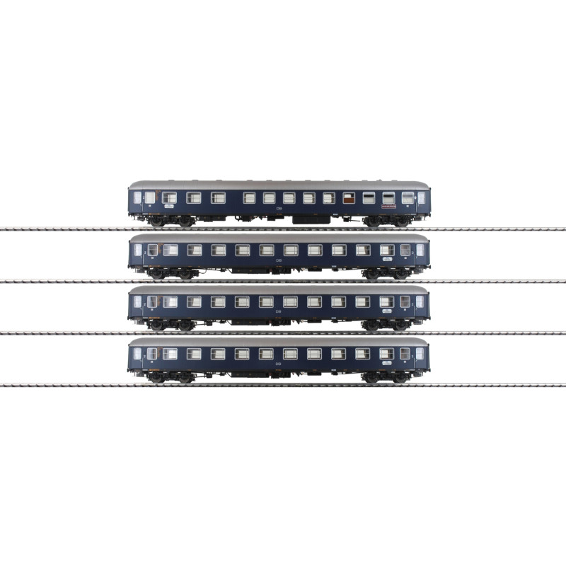 Hobbytrain H43031 Wagenset F-Zug DB Merkur, 4tlg.