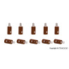 Viessmann 6873 Querlochstecker braun
