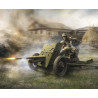 Zvezda 6112 Sowjetische 45 mm Kanone