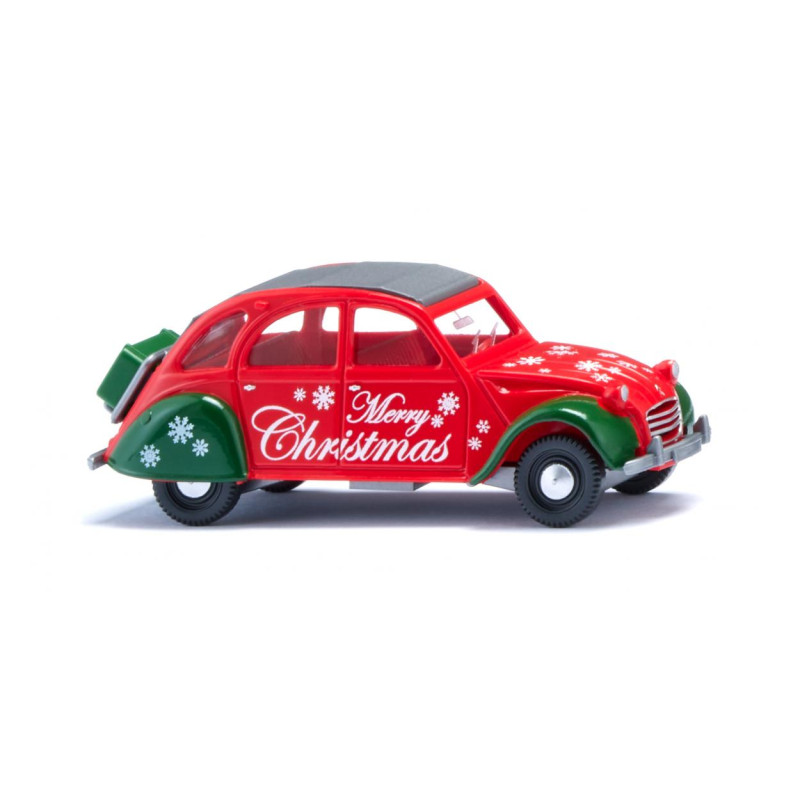 Wiking 080915 Citroën 2 CV "Weihnachtsmodell"