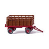 Wiking 038404 Landwirtschaftlicher Anhänger - rehbraun