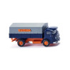 Wiking 047601 Pritschen-Lkw (Büssing 4500) - blau/orange