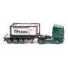 Wiking 053601 Tankcontainersattelzug 20' (MAN TGX) "Rinnen"