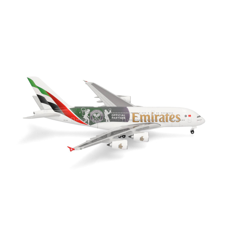 Herpa 538664 Emirates Airbus A380 "Wimbledon Official Partner"