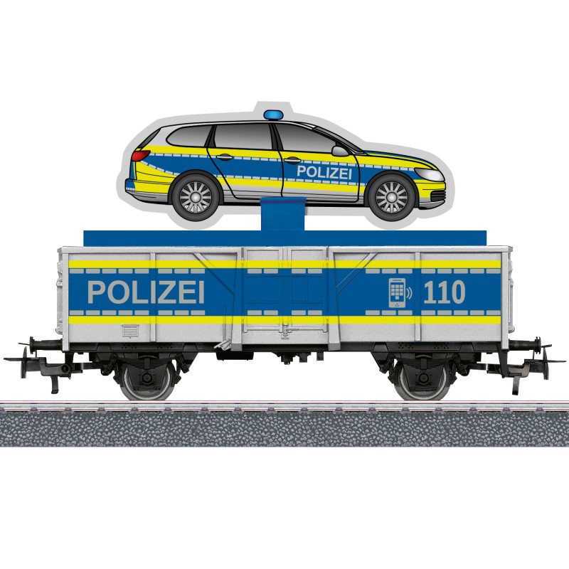 Märklin 47623 Start up Güterwagen Polizei mit Soundmodul