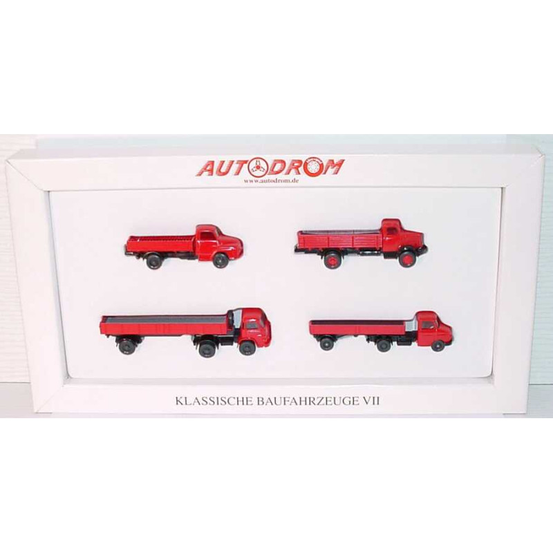 Wiking 99026 AUTODROM - KLASSISCHE BAUFAHRZEUGE VII