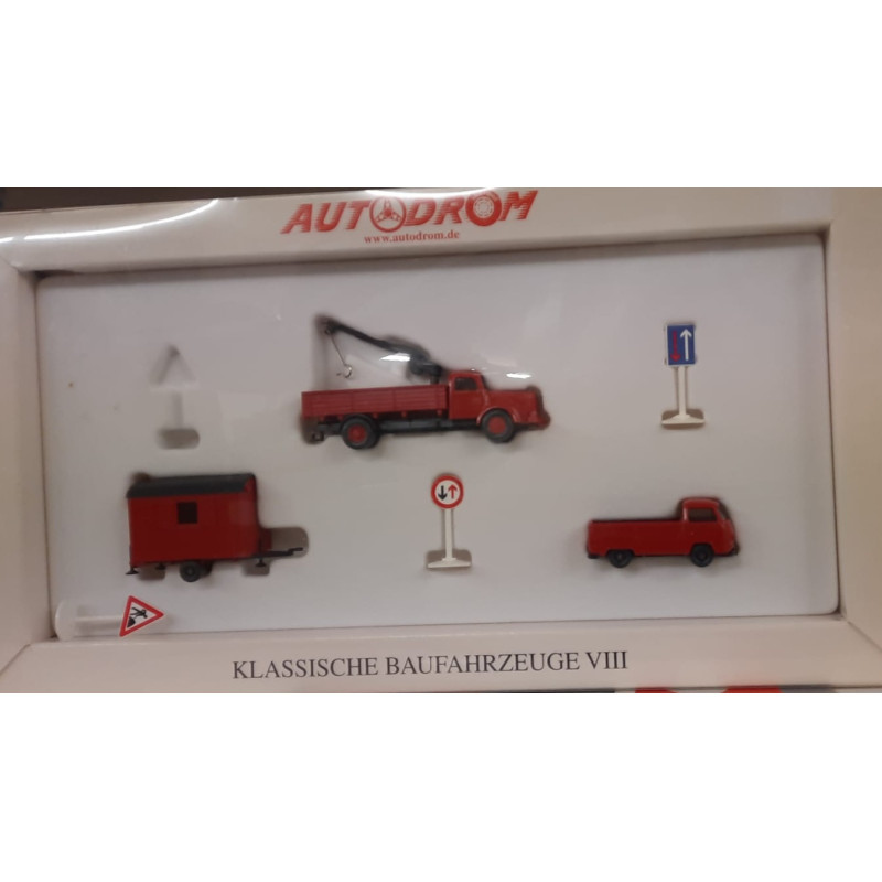 Wiking 99028 Autodrom Klassische Baufahrzeuge VIII