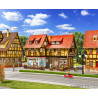 Vollmer 43692 H0 Blumengeschäft mit Inneneinrichtung und Beleuchtung