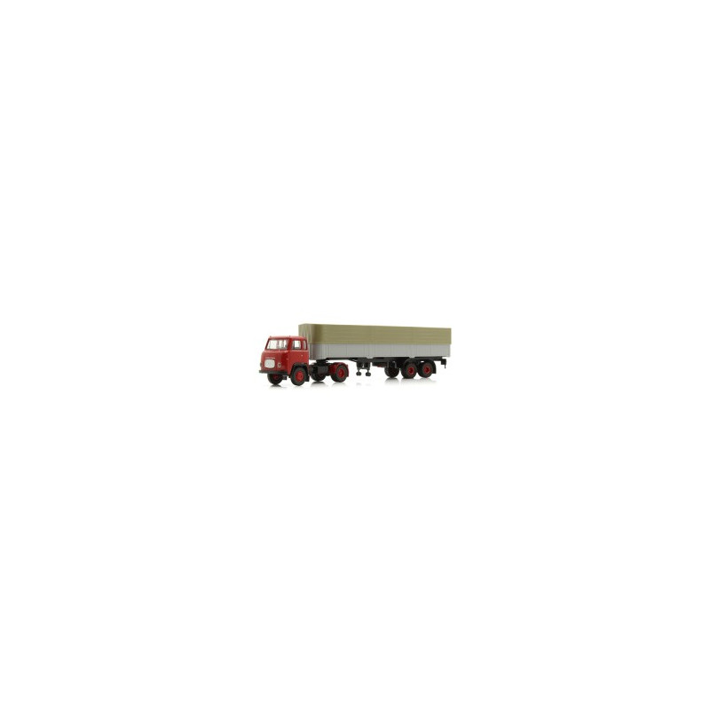 Brekina 85153 Scania LB 76 Pritsche/Plane-Sattelzug