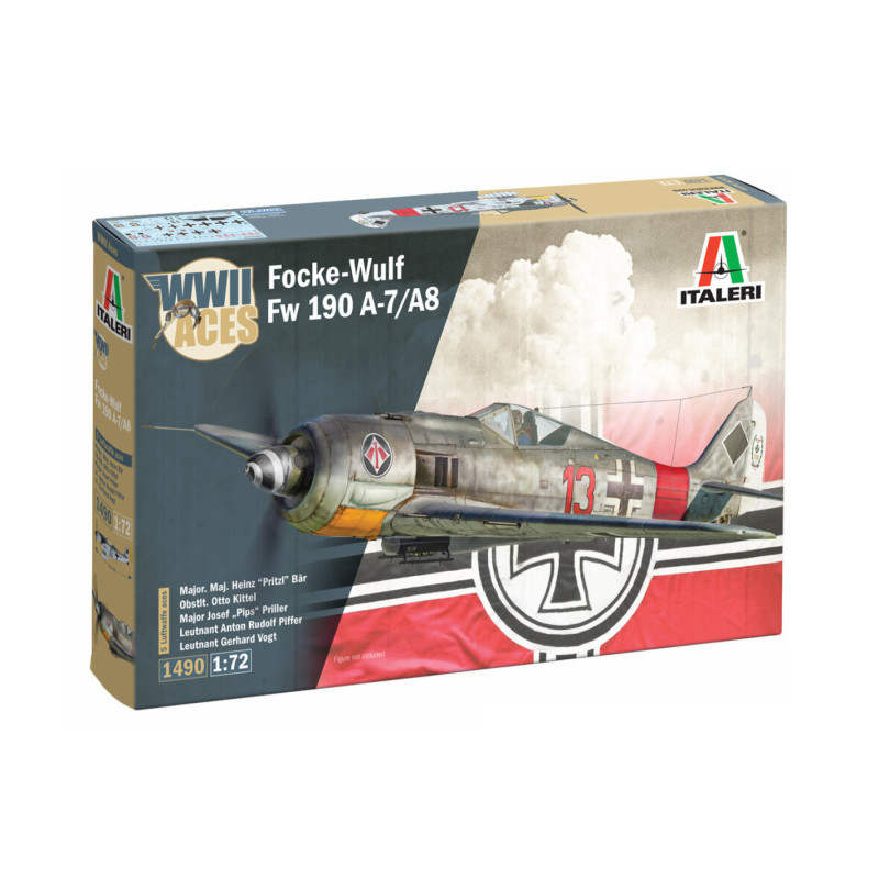 Italeri 1490 Fw 190 A-8/F Aces