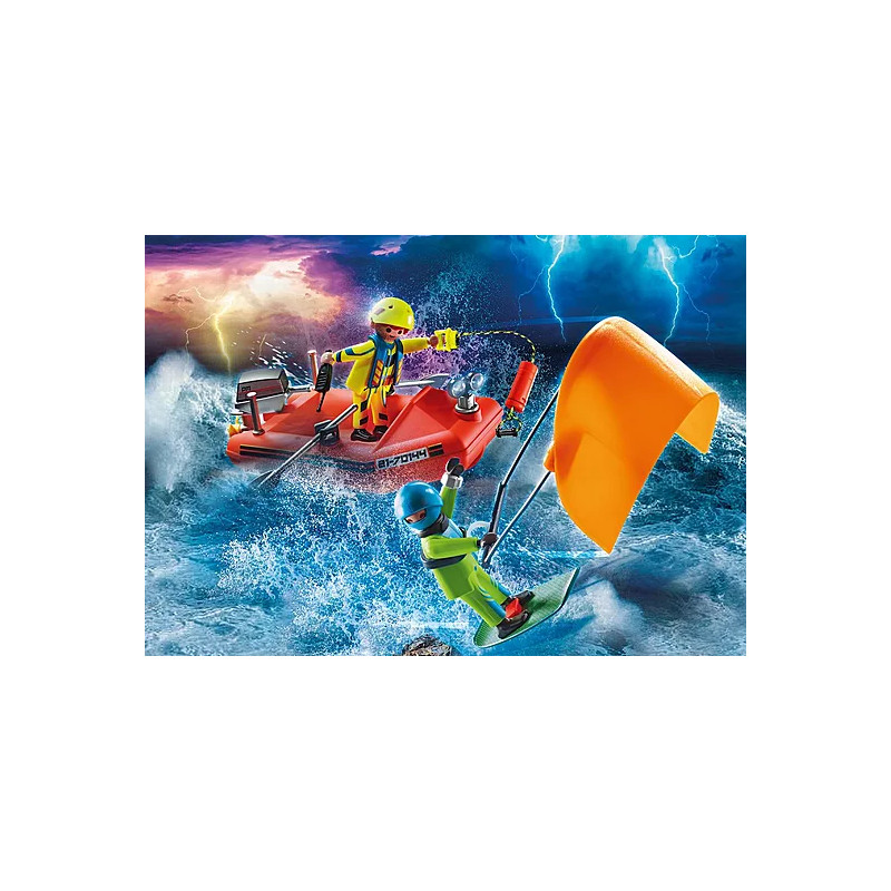 Playmobil 70144 Seenot: Kitesurfer-Rettung mit Boot