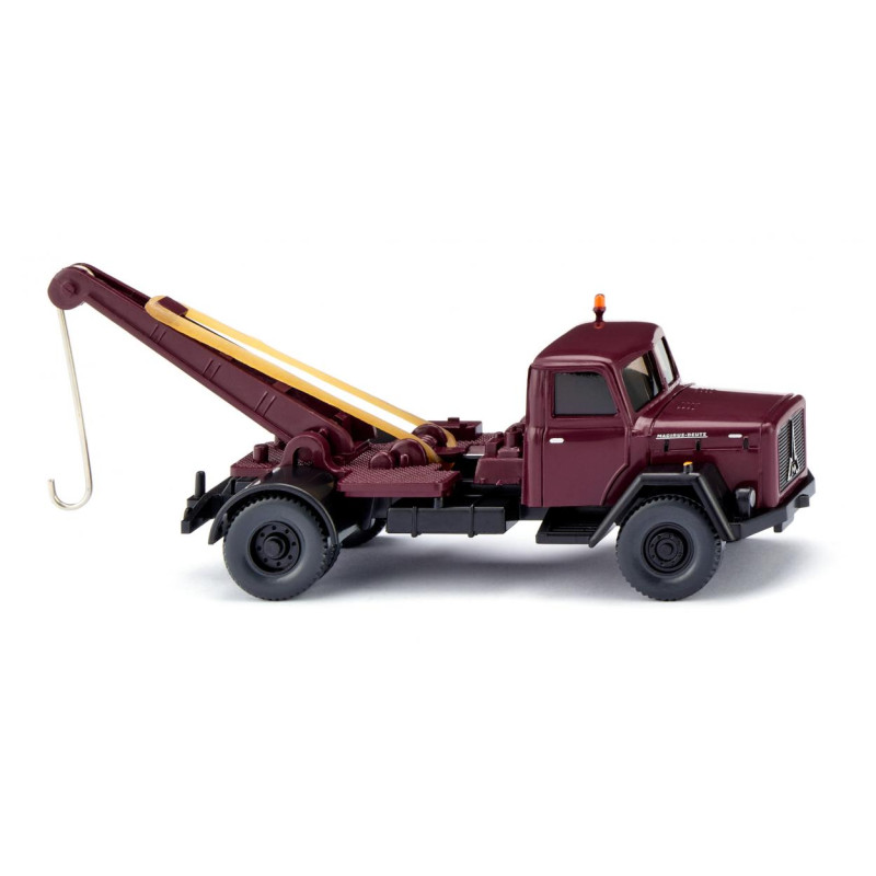 Wiking 063105 Abschleppwagen (Magirus) - weinrot