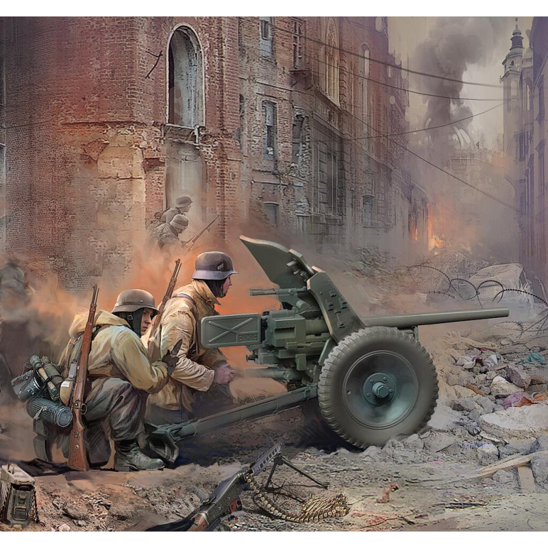 Zvezda 6114 Pak-36 mit Besatzung