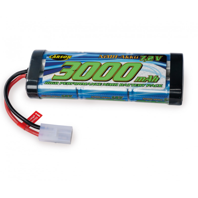 Carson 608224 7,2V/3000mAh NiMH Race Akku TAM