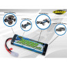 Carson 608224 7,2V/3000mAh NiMH Race Akku TAM