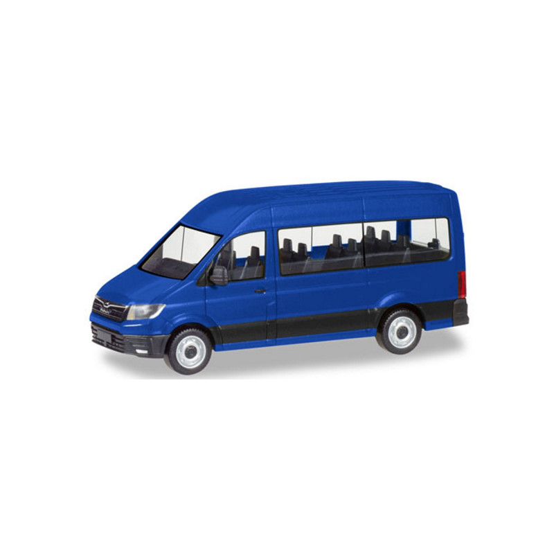 Herpa 093743 MAN TGE Kleinbus -ultramarinblau-
