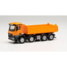 Herpa 313599 Mercedes-Benz Arocs S 4-achs Meiller-Kipper, kommunalorange
