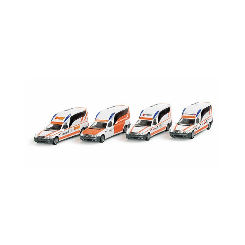 Herpa 047159 Mercedes-Benz Binz A 2003 4er Set "Essen"