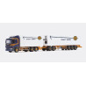 Herpa 145763 Scania 124 KuehlKoffer-Hängerzug 'ASG' (ueberlang)