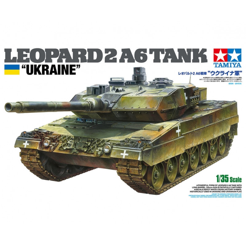 Tamiya 25207 BW KPz Leopard 2 A6 (3) Ukr.
