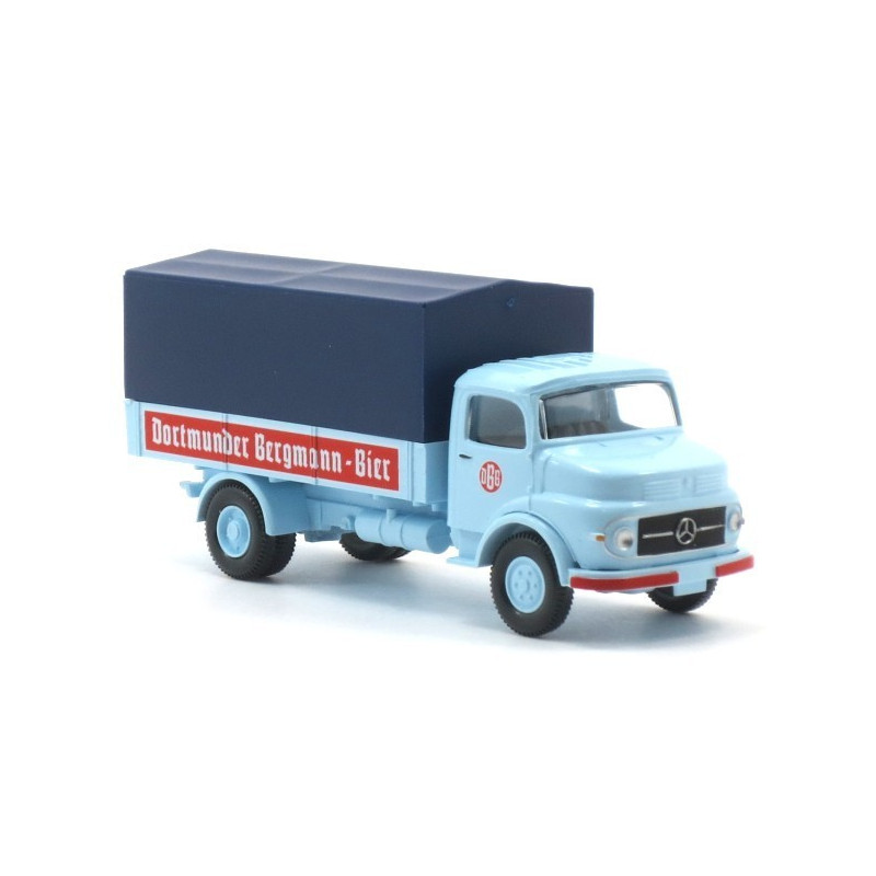 Wiking 043656 Pritschen-Lkw (MB) "Bergmann Bier"