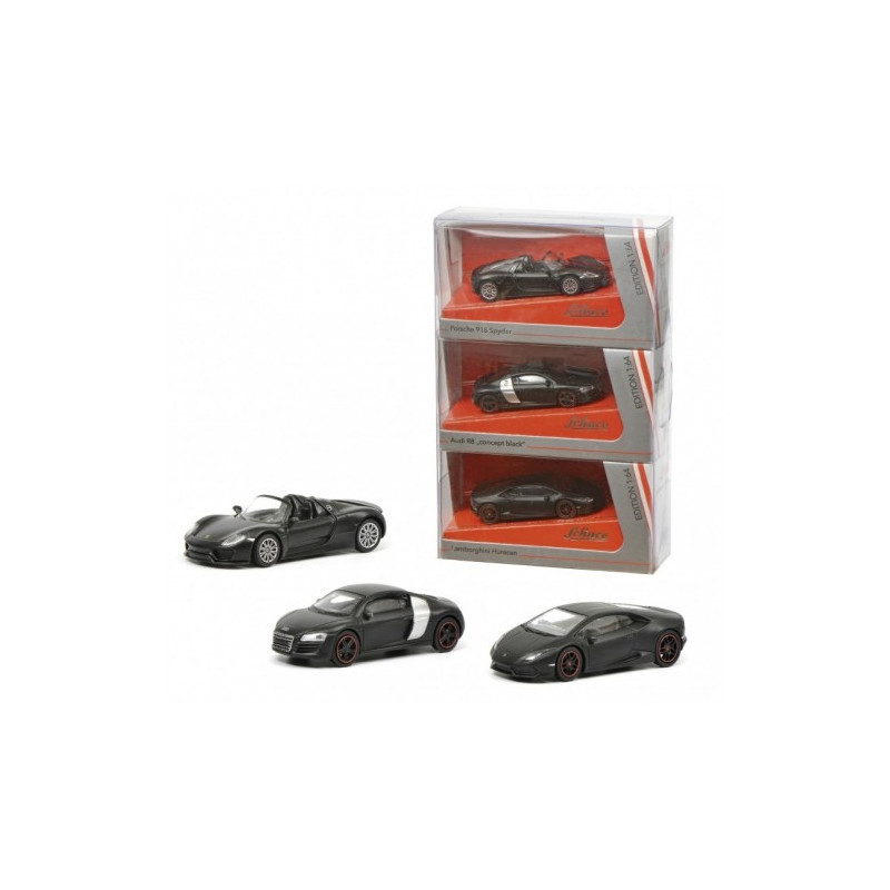 Schuco 452015900 Concept Black 3-er Set 1:64