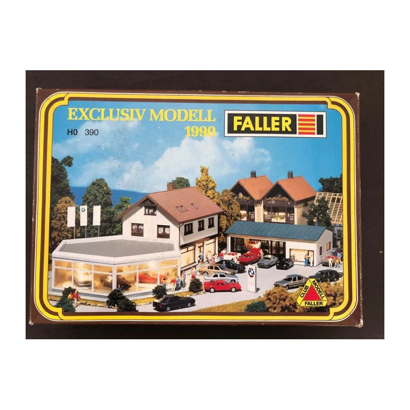Faller 390 BMW Autohaus EXCLUSIV MODELL 1990