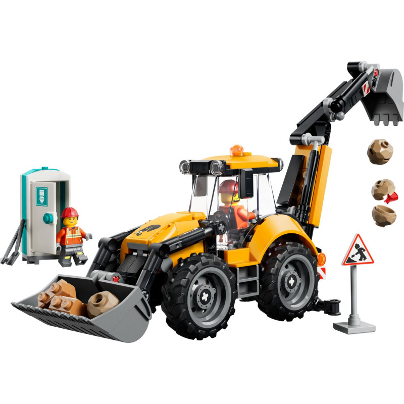 Lego 60480 Gelber Baggerlader