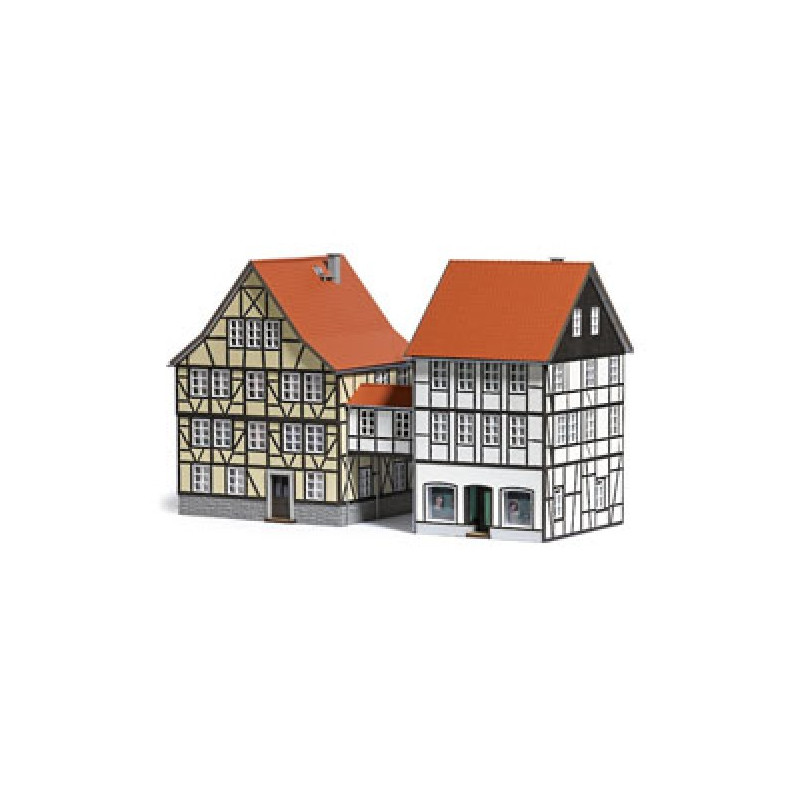 Busch 1538 Häuser mit Übergang