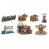 Faller 140460 Kirmes-Set Jahrmarktvergnügen