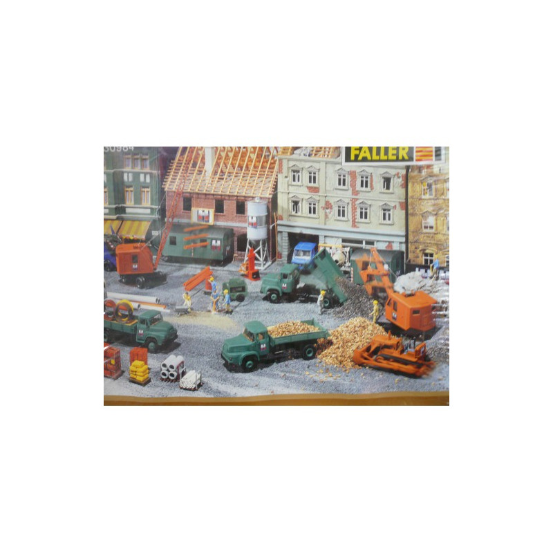Faller 130984 Baustelle »Bauunternehmung Hermann GmbH«