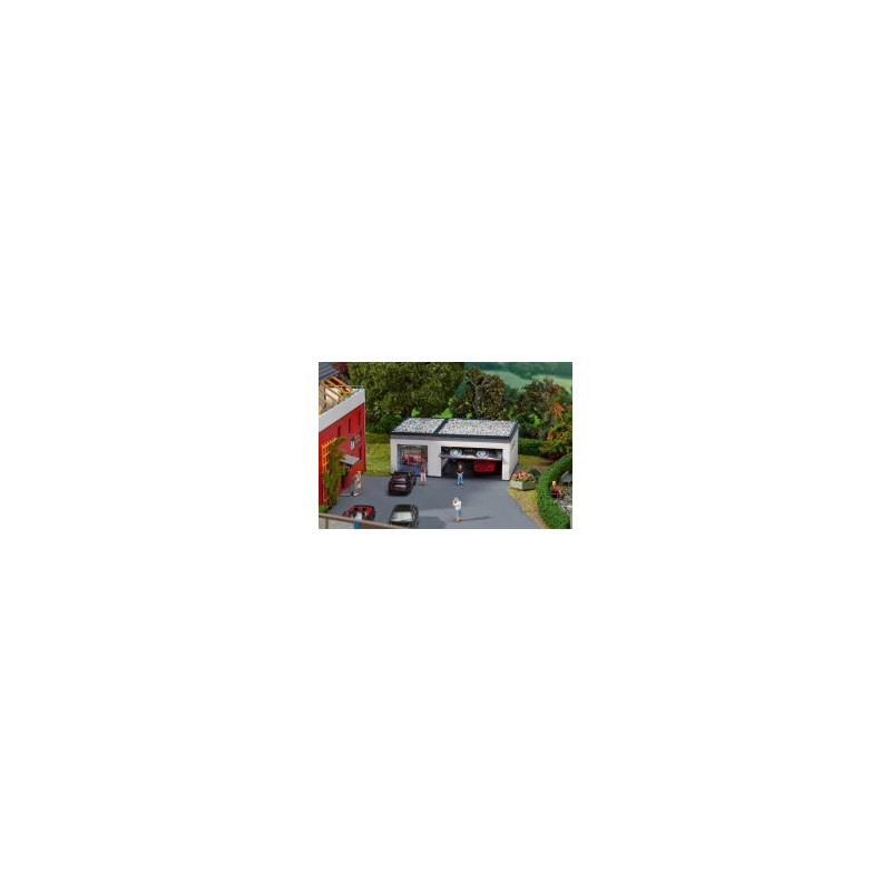 Faller 130319 Doppelgarage mit Antriebsteilen