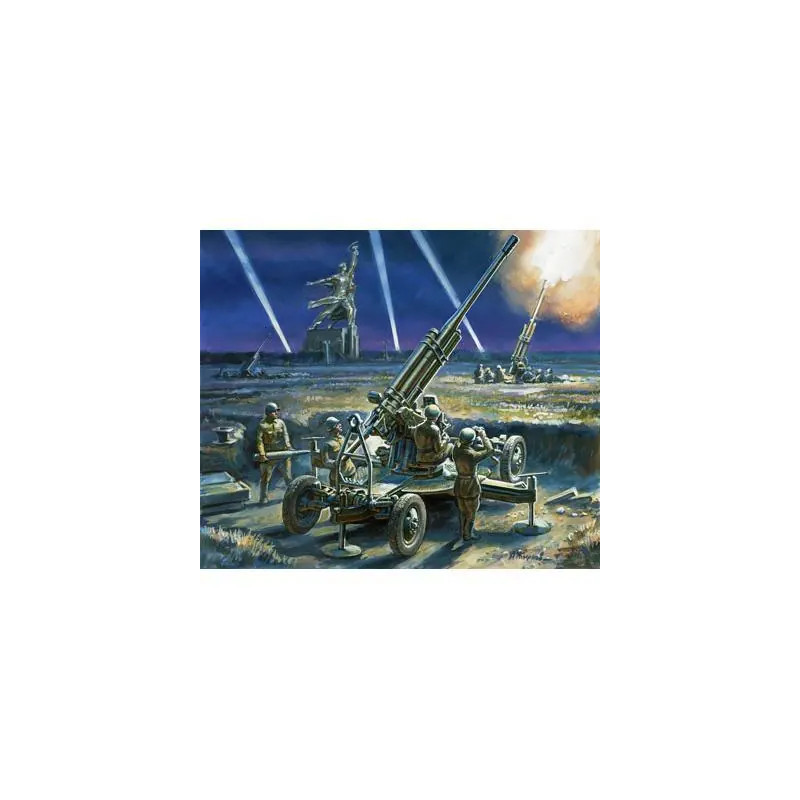 Zvezda 6148 sowjetisches 85 mm AA-Geschütz