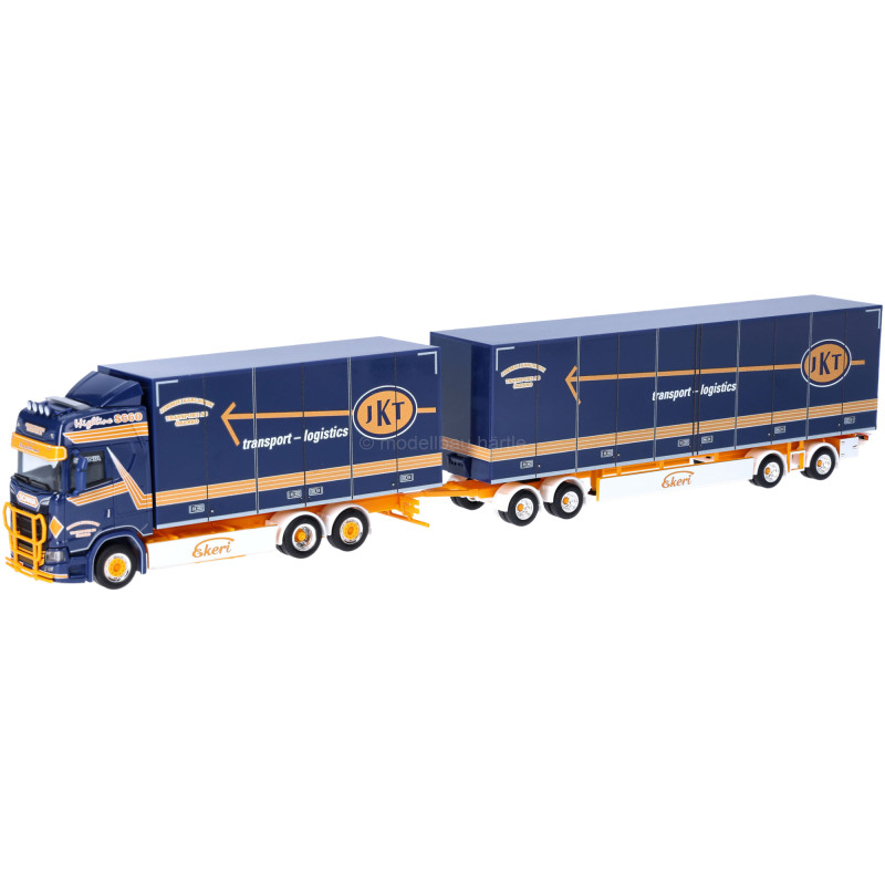 Herpa 320740 Scania CS 20 HD Schwedenkombi-Hängerzug
