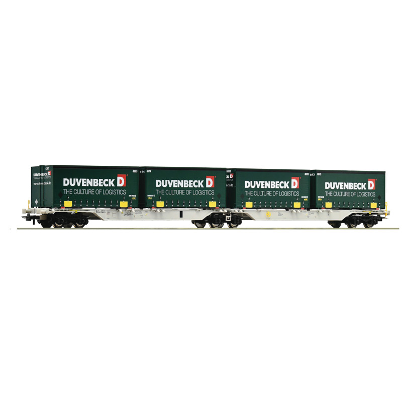Roco 76635 Container-Doppeltragwagen, AAE