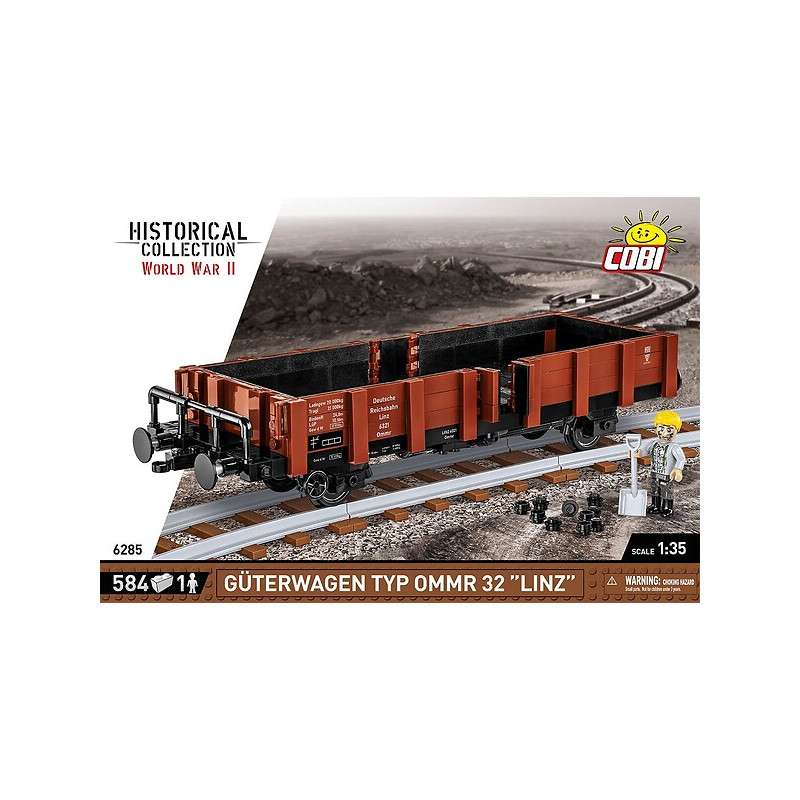 COBI 6285 Güterwagen Type Ommr 32 "LINZ"